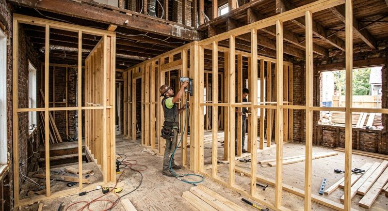 Shop Framing in Conroe, TX