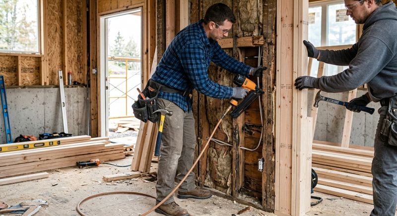 Framing Repair in Kansas City, KS