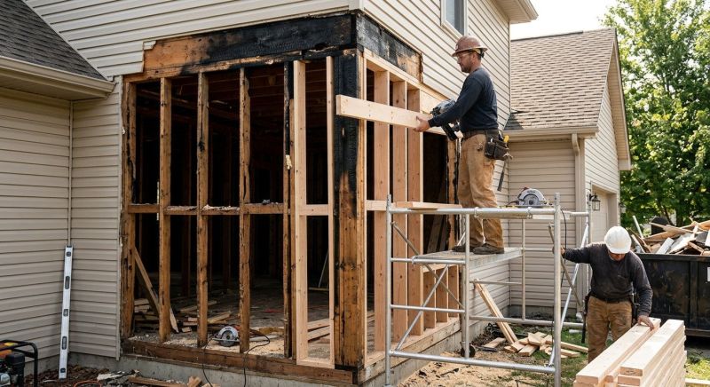 Roof Framing Repair in Kansas City, KS